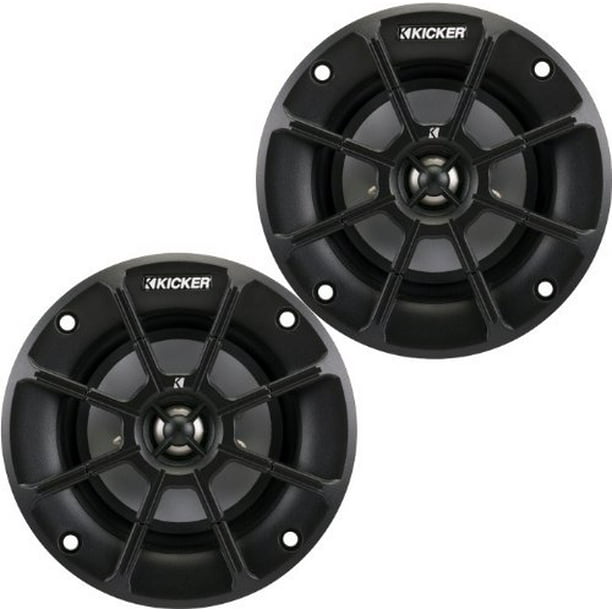 Kicker PS69 Powersports 4-Ohm 90 Watt Rms Coaxial Car Stereo Speakers Ps694 Certified Refurbished 